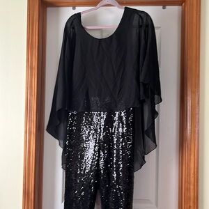 Never worn showstopping sequin jumpsuit